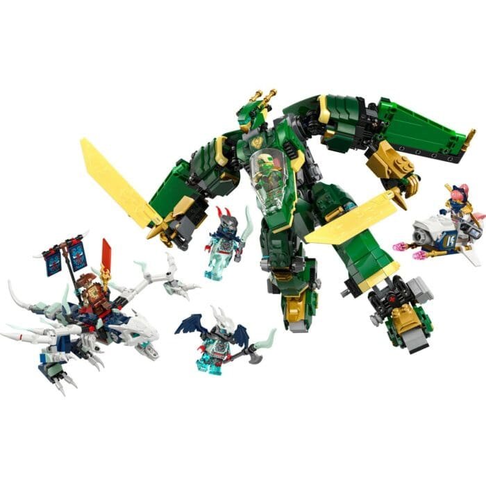 LEGO NINJAGO ROBOTUL AVION CU REACTIE AL LUI LLOYD 71845 - imagine 2