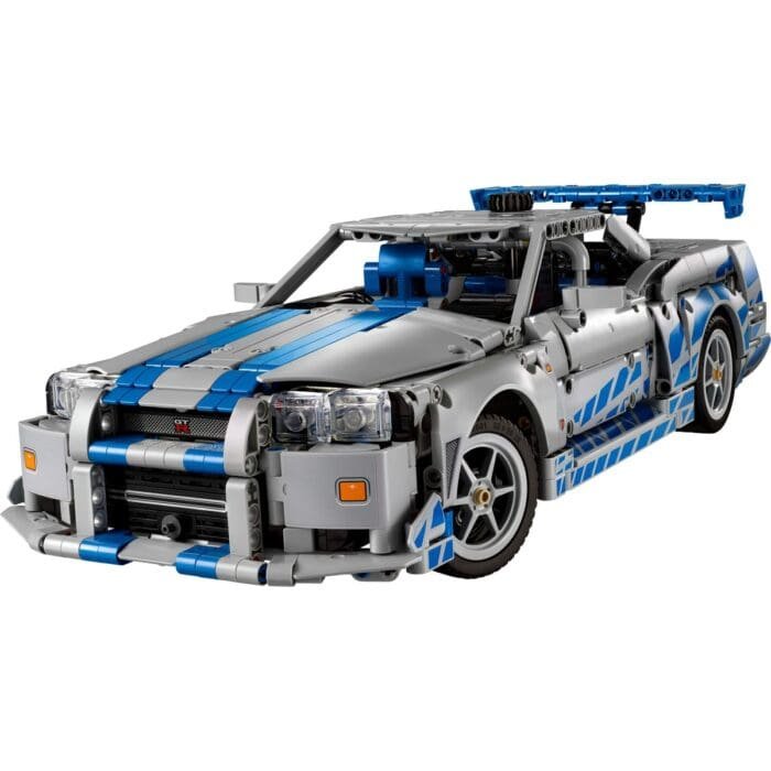 LEGO TECHNIC 2 FAST 2 FURIOUS NISSAN SKYLINE GT-R R34 42210 - imagine 2