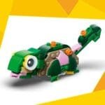 LEGO CREATOR BROASCA TESTOASA CU O FLOARE DE NUFAR 31377 - imagine 2