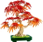 LEGO BOTANICALS BONSAI DE ARTAR JAPONEZ ROSU 10348 - imagine 11