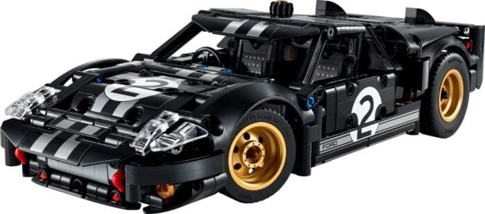 LEGO TECHNIC MASINA DE CURSE 1966 FORD GT40 MKII 42223 - imagine 4
