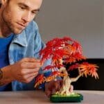LEGO BOTANICALS BONSAI DE ARTAR JAPONEZ ROSU 10348 - imagine 3