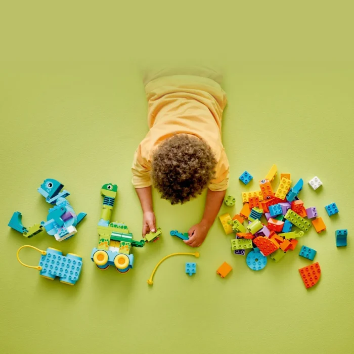 LEGO DUPLO DINOZAURI PE ROTI 3 IN 1 10451 - imagine 9