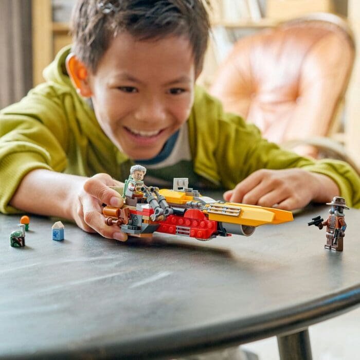 LEGO STAR WARS SPEEDERUL LUI COBB VANTH 75437 - imagine 3