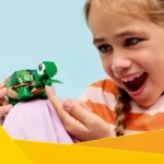 LEGO CREATOR BROASCA TESTOASA CU O FLOARE DE NUFAR 31377 - imagine 12