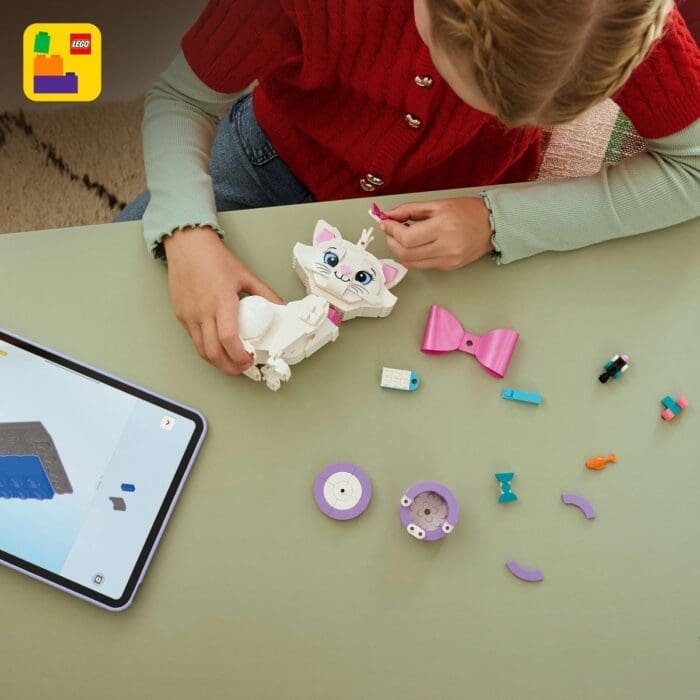 LEGO DISNEY THE ARISTOCATS ADORABILA MARIE DIN PISICILE ARISTOCRATE 43286 - imagine 4