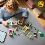 LEGO DISNEY PRINCESS MINIPRINTESELE BELLE SI TIANA LA CASTEL 43291 - imagine 12