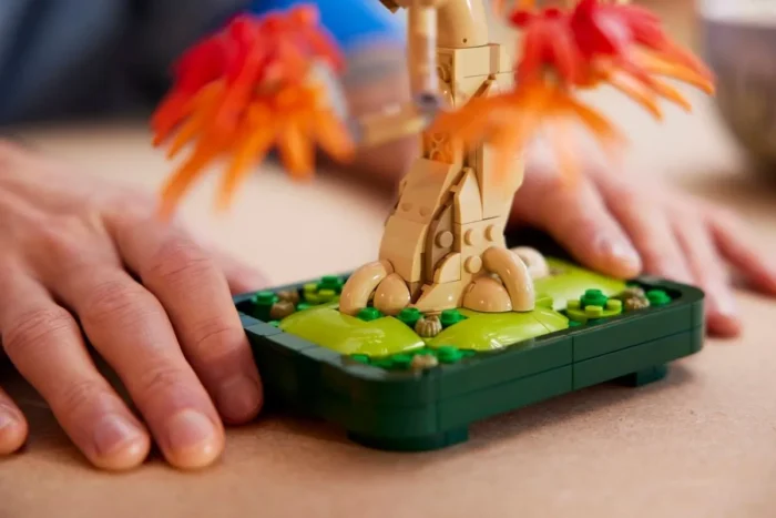 LEGO BOTANICALS BONSAI DE ARTAR JAPONEZ ROSU 10348 - imagine 13