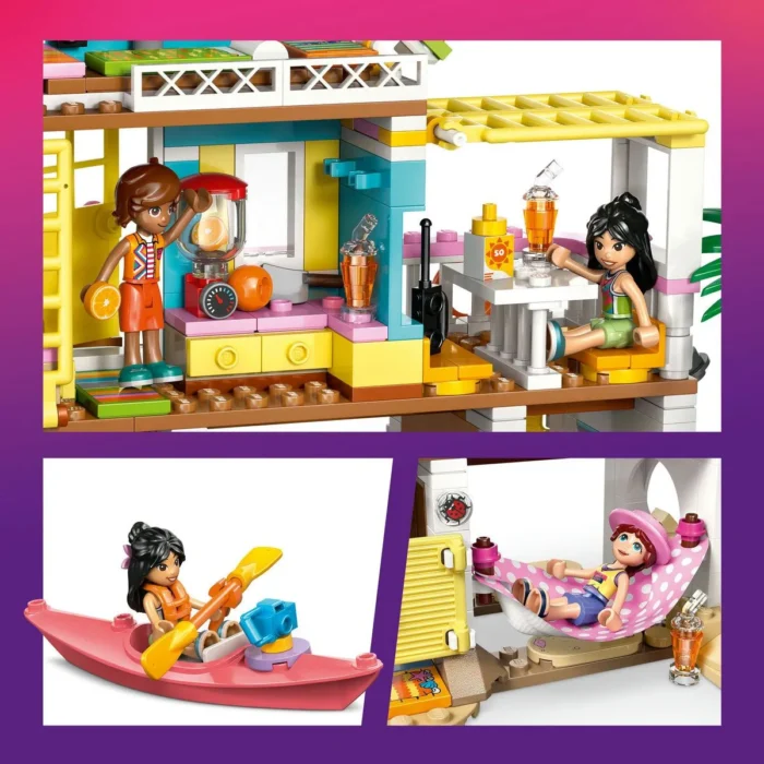 LEGO FRIENDS CASA PE PLAJA CU FOCI 42699 - imagine 13