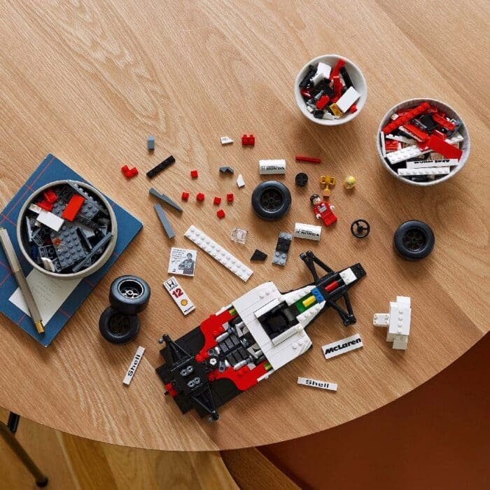 LEGO ICONS MCLAREN MP4/4 SI AYRTON SENNA 10330 - imagine 5