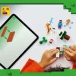 LEGO MINECRAFT AVENTURA DIN TAIGA A LUI STEVE 21583 - imagine 5