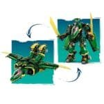 LEGO NINJAGO ROBOTUL AVION CU REACTIE AL LUI LLOYD 71845 - imagine 6