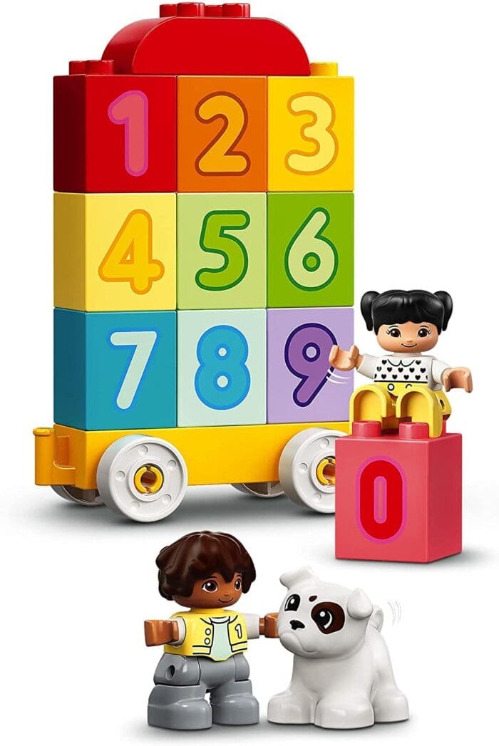 LEGO DUPLO PRIMUL MEU TREN CU NUMERE - INVATA SA NUMERI 10954 - imagine 6