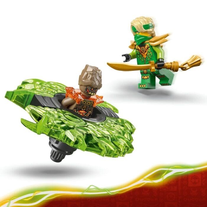 LEGO NINJAGO LLOYD VS SPINNERUL MONSTRU DE PAMANT 71850 - imagine 6