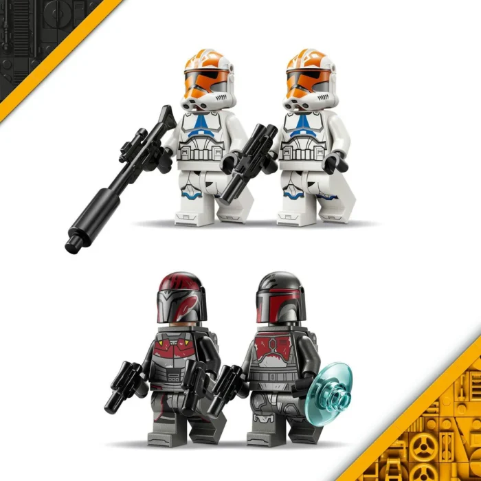 LEGO STAR WARS PACHET DE LUPTA ASEDIUL DE PE MANDALORE 75449 - imagine 14