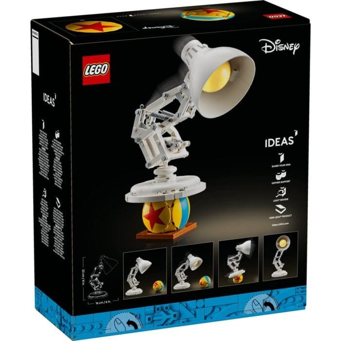 LEGO IDEAS DISNEY PIXAR LUXO JR 21357 - imagine 7
