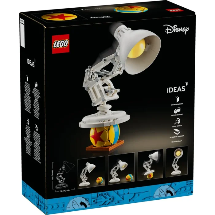 LEGO IDEAS DISNEY PIXAR LUXO JR 21357 - imagine 15