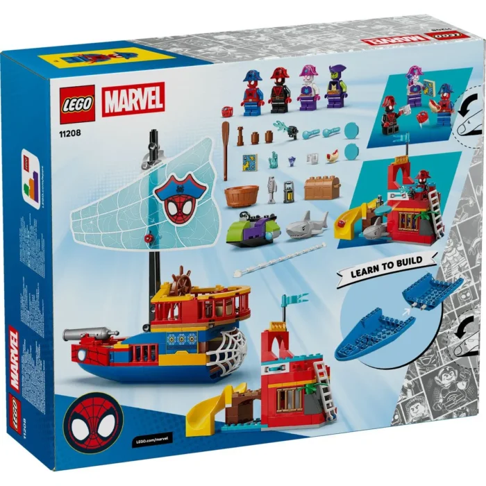 LEGO MARVEL CORABIA DE PIRATI A ECHIPEI LUI SPIDEY 11208 - imagine 15