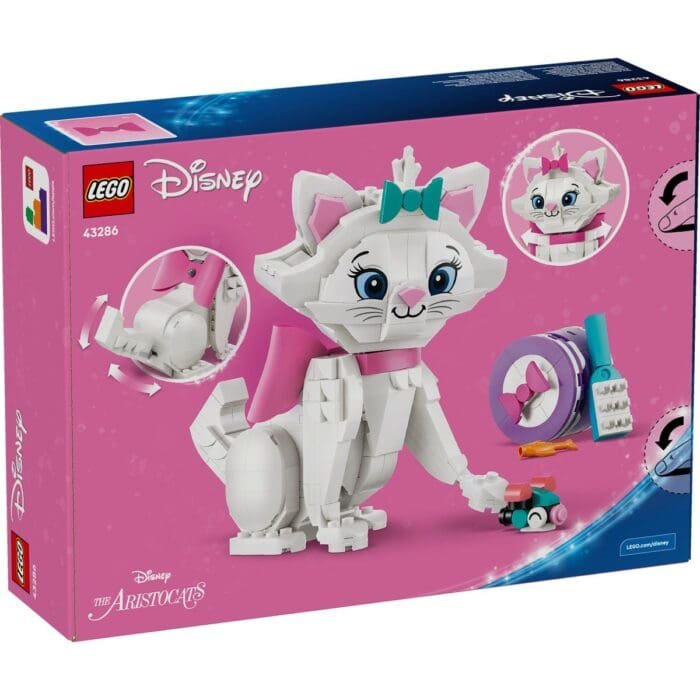 LEGO DISNEY THE ARISTOCATS ADORABILA MARIE DIN PISICILE ARISTOCRATE 43286 - imagine 7