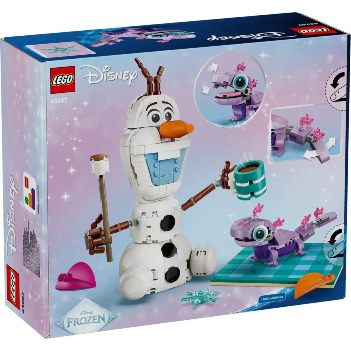 LEGO DISNEY FROZEN DISTRACTIE LA PICNIC CU OLAF SI BRUNI 43287 - imagine 15