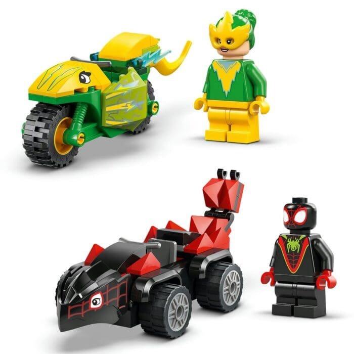LEGO SPIDEY SPIN SI ELECTRO IN DINO-VEHICULE 11198 - imagine 7