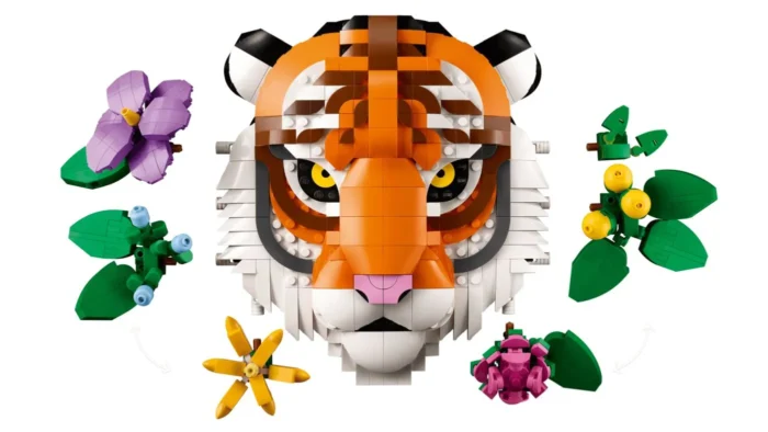 LEGO ART COLECTIA DE FAUNA TIGRU 31217 - imagine 16