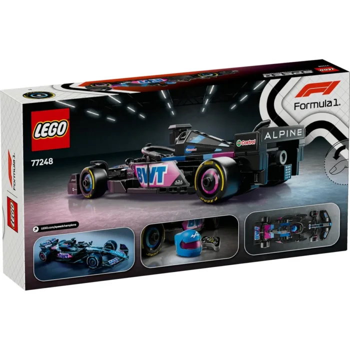 LEGO SPEED CHAMPIONS MASINA DE CURSE F1 BWT ALPINE 77248 - imagine 17
