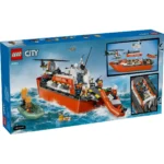 LEGO CITY BARCA DE SALVARE SI ELICOPTER ALE PAZEI DE COASTA 60504 - imagine 17