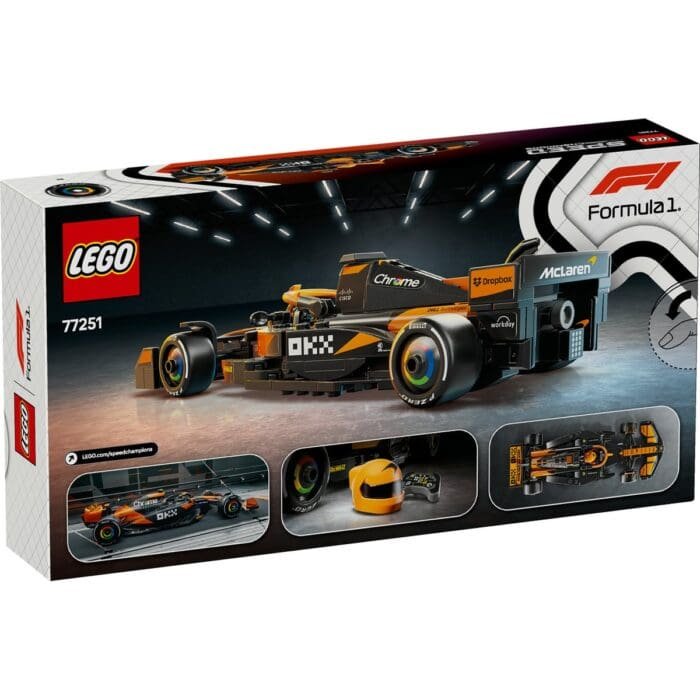 LEGO SPEED CHAMPIONS MASINA DE CURSE F1 MCLAREN 77251 - imagine 8