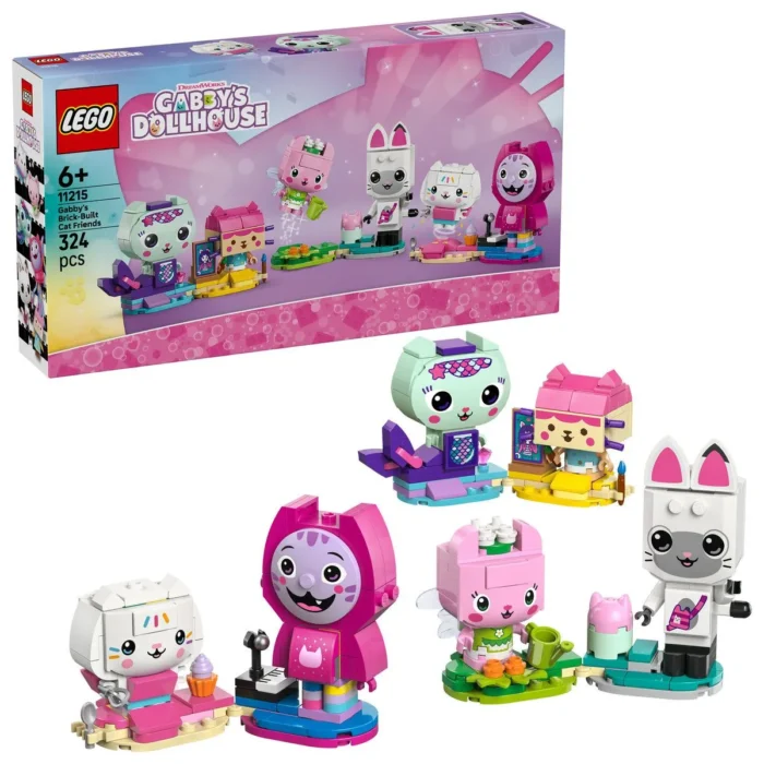 LEGO GABBYS DOLLHOUSE PRIETENELE PISICUTE DIN CARAMIZI ALE LUI GABBY 11215 - imagine 16