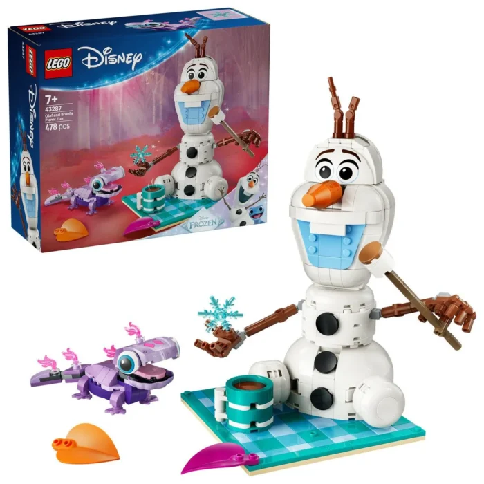 LEGO DISNEY FROZEN DISTRACTIE LA PICNIC CU OLAF SI BRUNI 43287 - imagine 16
