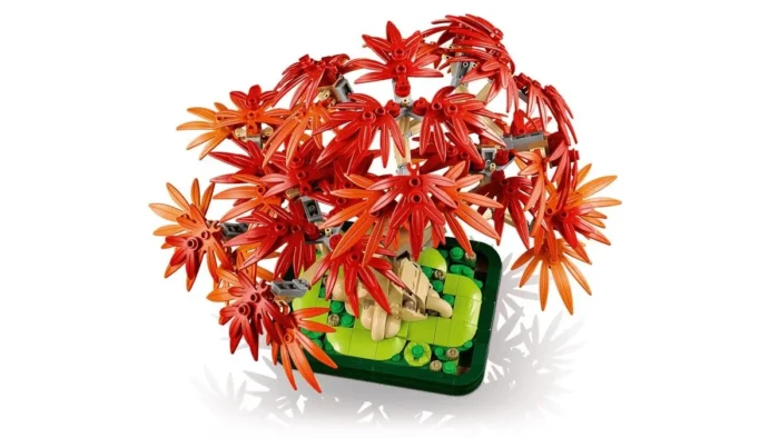 LEGO BOTANICALS BONSAI DE ARTAR JAPONEZ ROSU 10348 - imagine 17