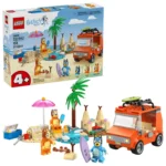 LEGO BLUEY CALATORIA FAMILIEI LUI BLUE CU MASINA LA PLAJA 11202 - imagine 16