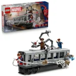 LEGO MARVEL LUPTA PE ACOPERISUL TRENULUI OMUL PAIANJEN SI DOC OCK 76321 - imagine 18