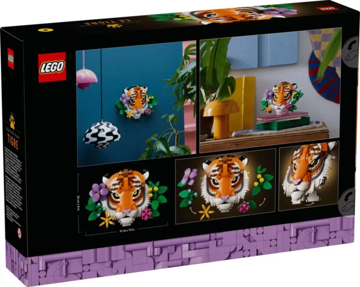 LEGO ART COLECTIA DE FAUNA TIGRU 31217 - imagine 18