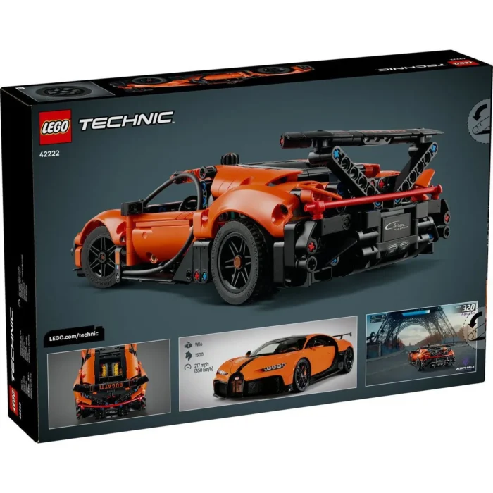 LEGO TECHNIC HIPERMASINA BUGATTI CHIRON PUR SPORT 42222 - imagine 18