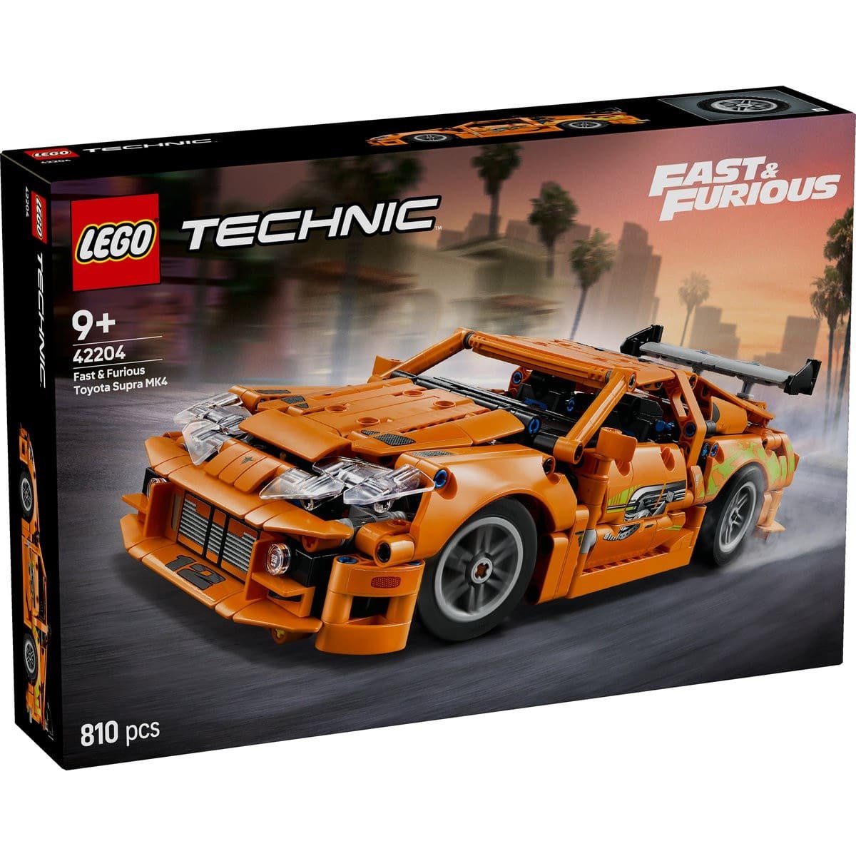 1 LEGO TECHNIC FAST AND FURIOUS TOYOTA SUPRA MK4 42204 - imagine 1