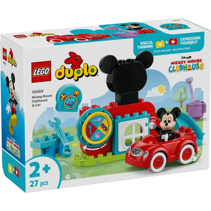 LEGO DUPLO CLUBUL SI MASINA LUI MICKEY MOUSE 10454 - imagine 10