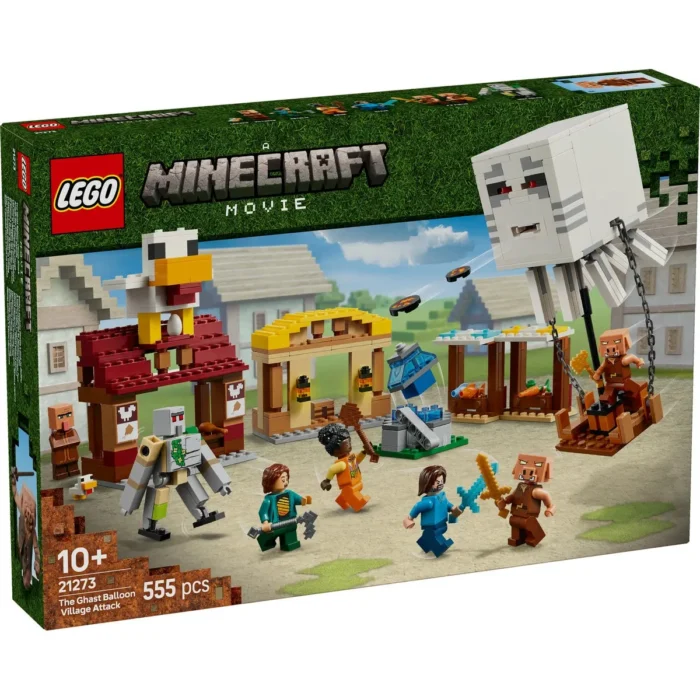 LEGO MINECRAFT ATACUL BALOANELOR GHAST ASUPRA SATULUI 21273 - imagine 10