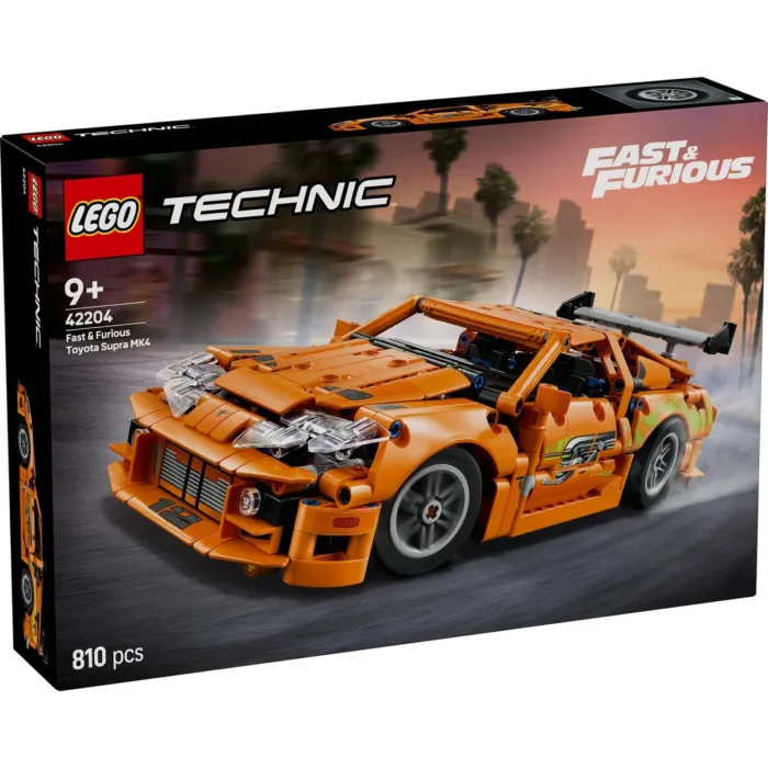 LEGO TECHNIC FAST AND FURIOUS TOYOTA SUPRA MK4 42204 - imagine 10