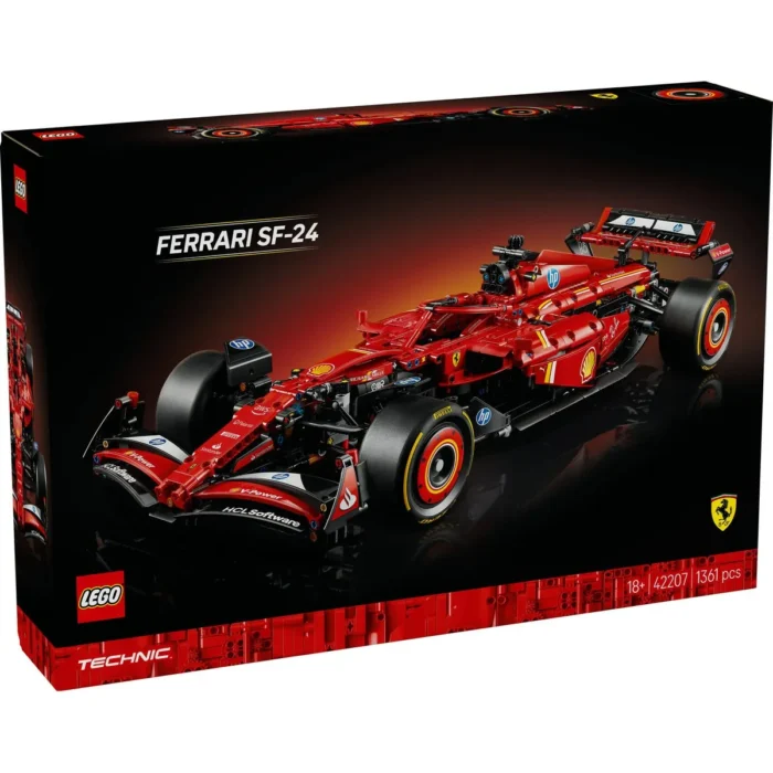 LEGO TECHNIC MASINA F1 FERRARI SF-24 42207 - imagine 10