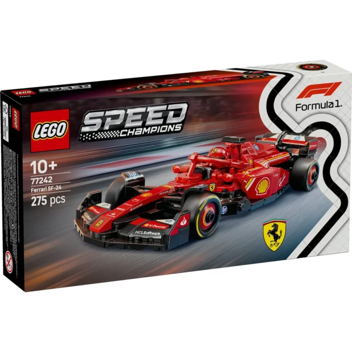 LEGO SPEED CHAMPIONS MASINA DE CURSE F1 FERRARI SF-24 77242 - imagine 2
