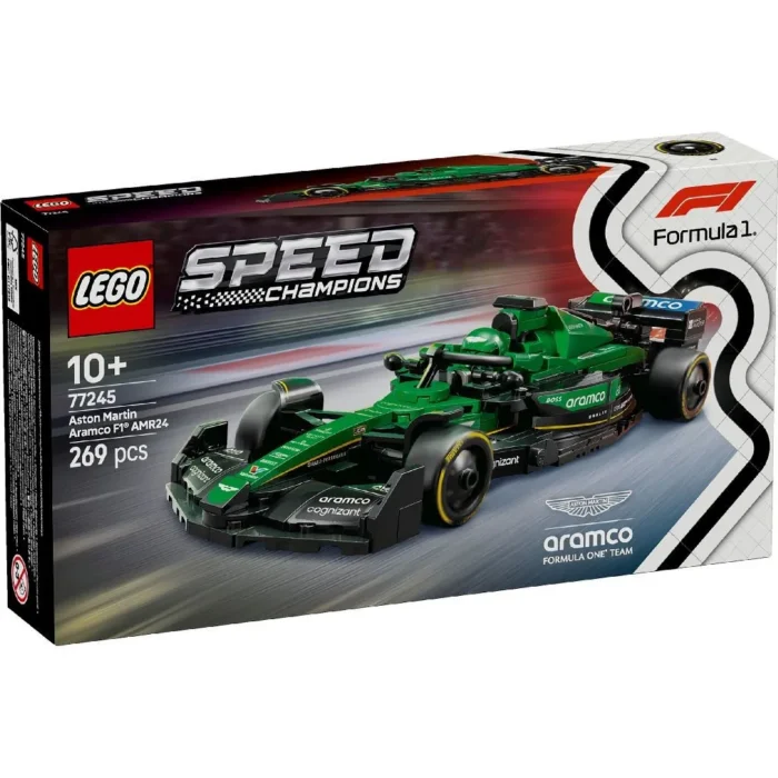 LEGO SPEED CHAMPIONS MASINA DE CURSE F1 ASTON MARTIN ARMACO AMR24 77245 - imagine 6