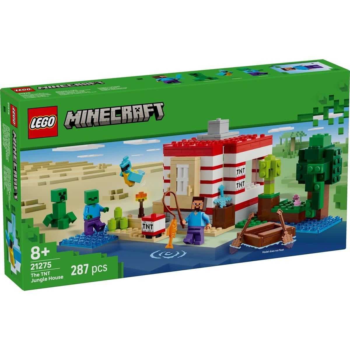 1 LEGO MINECRAFT CASA TNT DIN JUNGLA 21275 - imagine 1