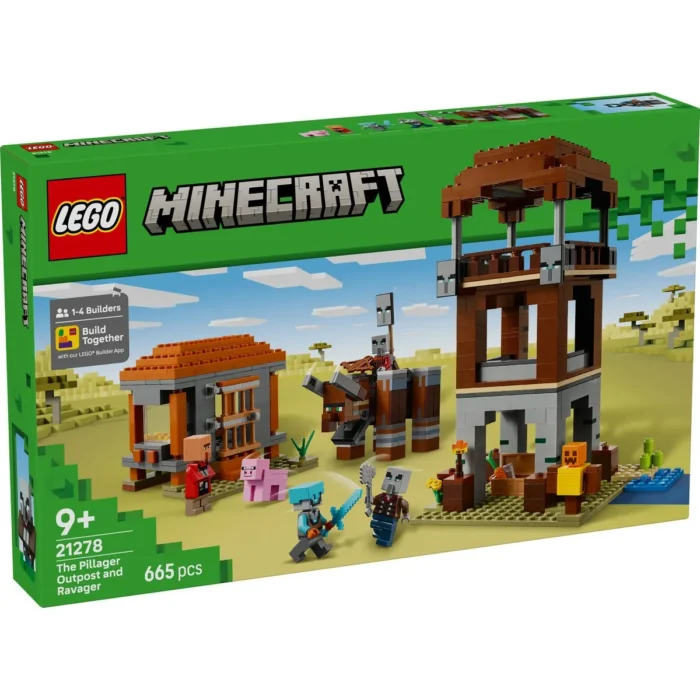 LEGO MINECRAFT AVANPOSTUL JEFUITORULUI SI DISTRUGATOR 21278 - imagine 9
