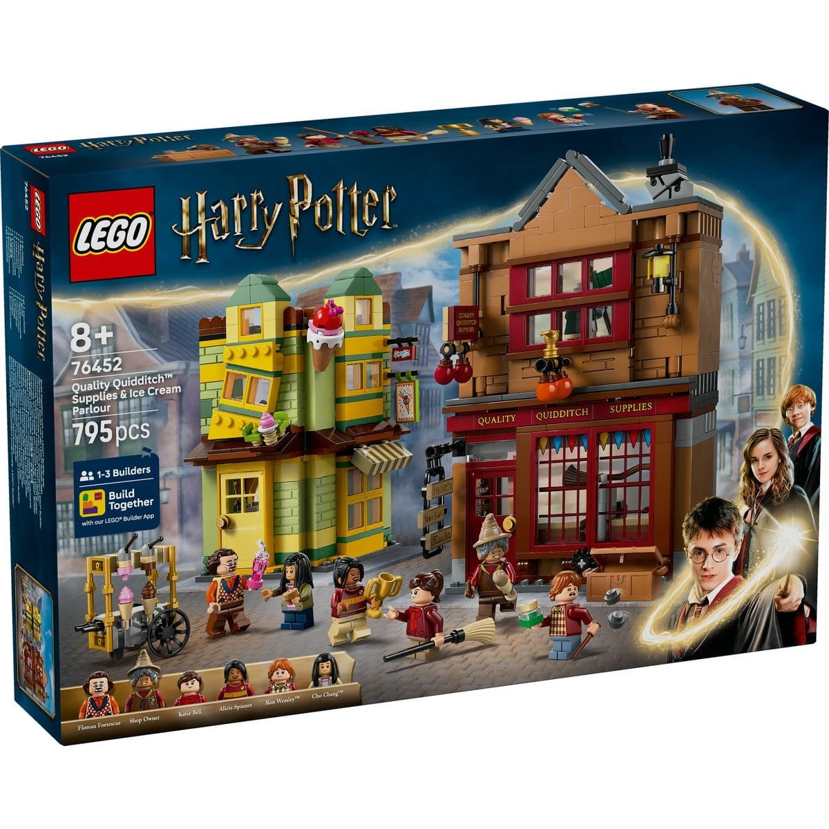 1 LEGO HARRY POTTER FURNITURI VAJTHAT DE CALITATE SI MAGAZIN DE INGHETATA 76452 - imagine 1