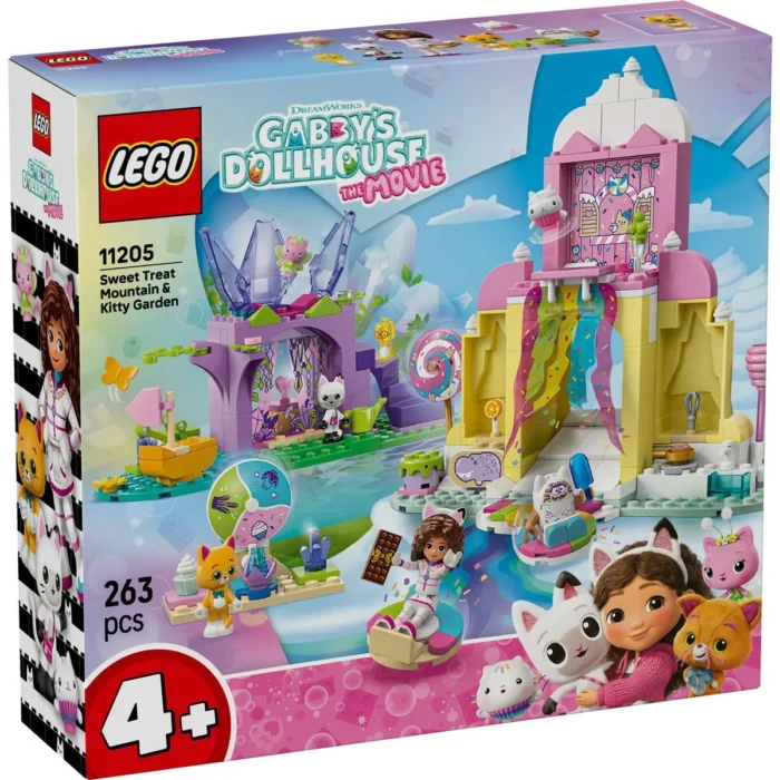 LEGO GABBYS DOLLHOUSE FILMUL MUNTELE DE DULCIURI SI GRADINA LUI KITTY 11205 - imagine 10