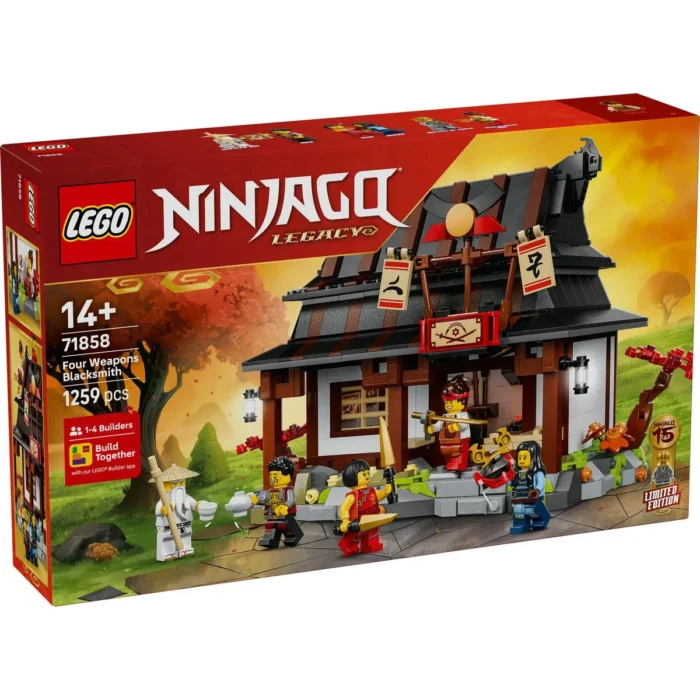 LEGI NINJAGO FIERARUL PATRU ARME LA A 15 A ANIVERSARE 71858 - imagine 10