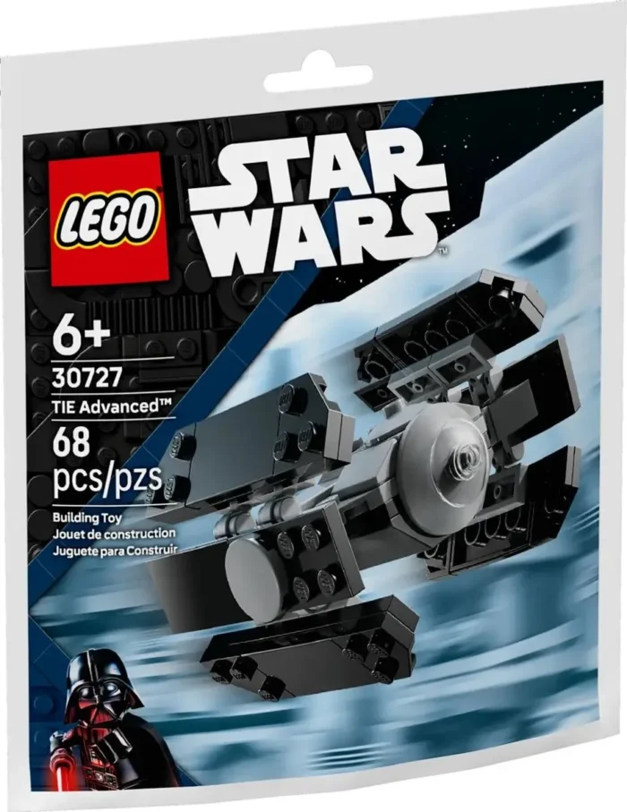 LEGO STAR WARS MINICONSTRUCTIE TIE ADVANCED 30727 - imagine 4