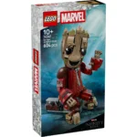 LEGO MARVEL GROOT IN UNIFORMA RAVAGER 76341 - imagine 10